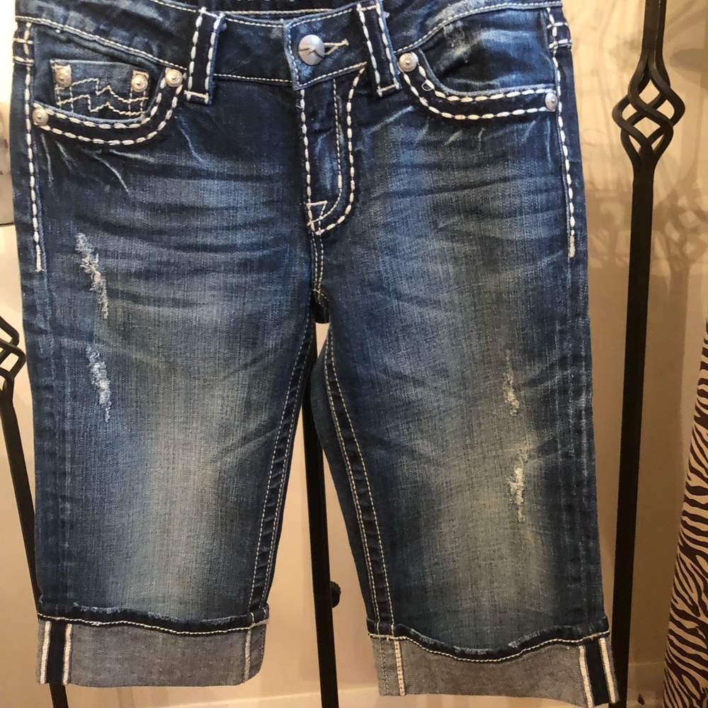 Miss Me Bermuda shorts